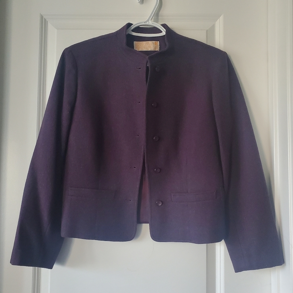 Pendleton | Vintage wool purple blazer / suit jacket
